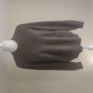 Old Navy light brown lamb's wool blend‎ crew neck sweater Size L Casual Classic